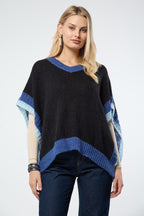 Saachi Colorblock Knit Sweater Vest