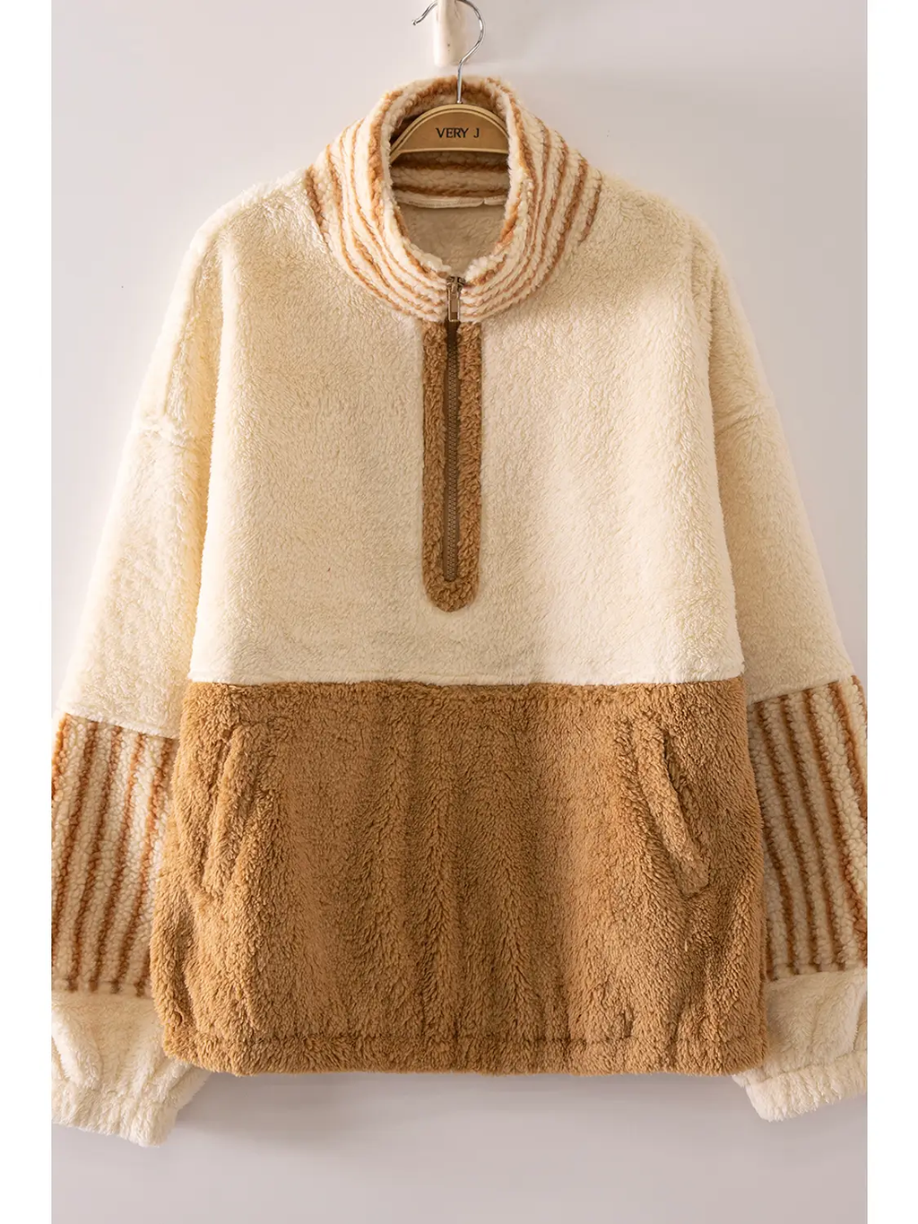 Sherpa Half Zip Pull Over