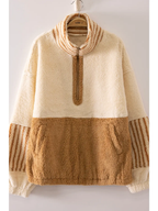 Sherpa Half Zip Pull Over