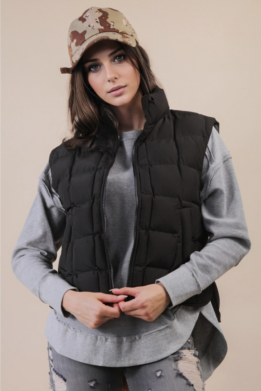 Puffer Padded Warm Vest