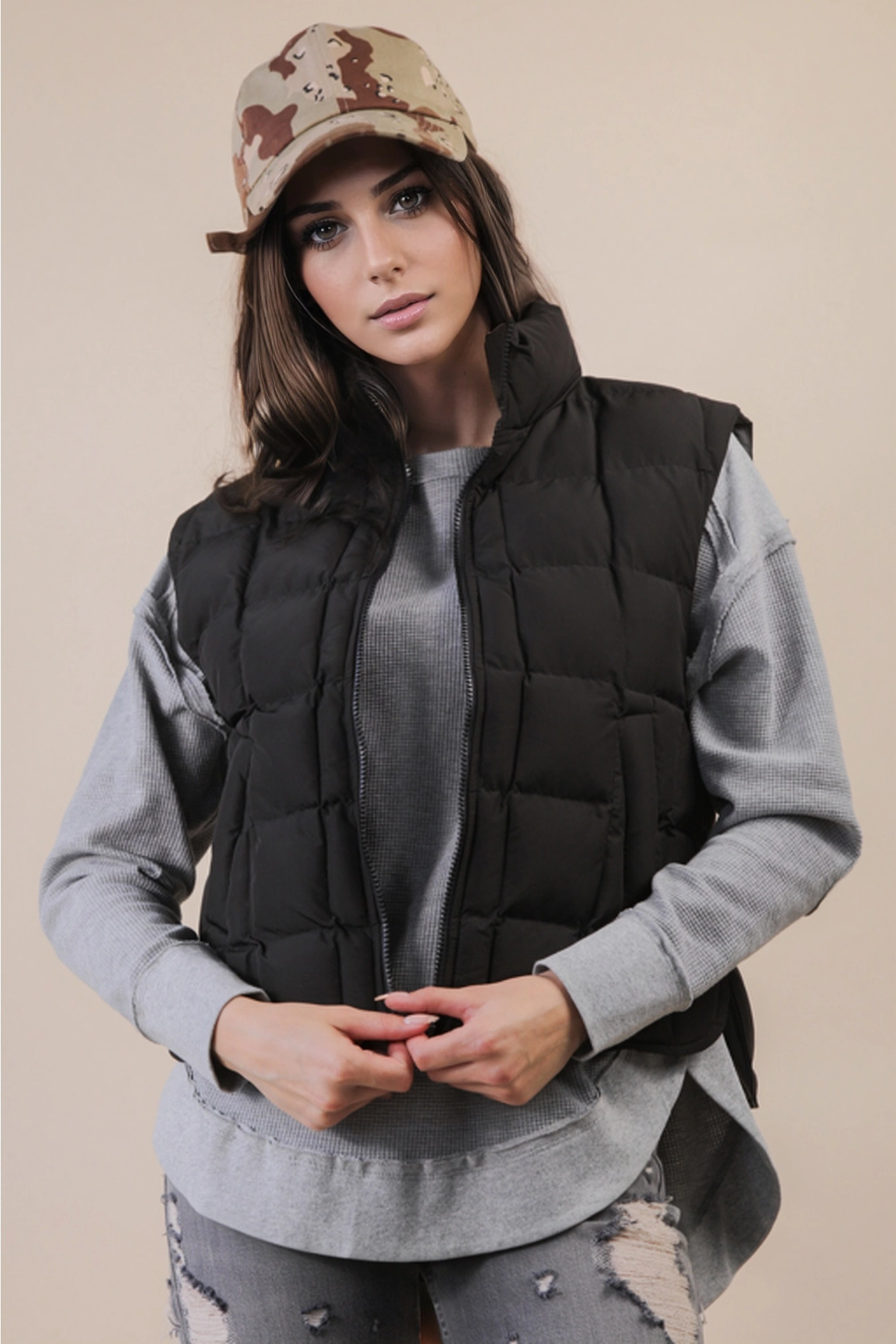 Puffer Padded Warm Vest