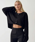 Anaz Cardigan Pants Knit Set