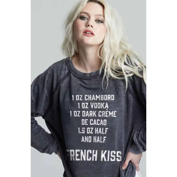 Recycled Karma French Kiss Sweatshirt