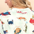 Cat Nap PJ Set