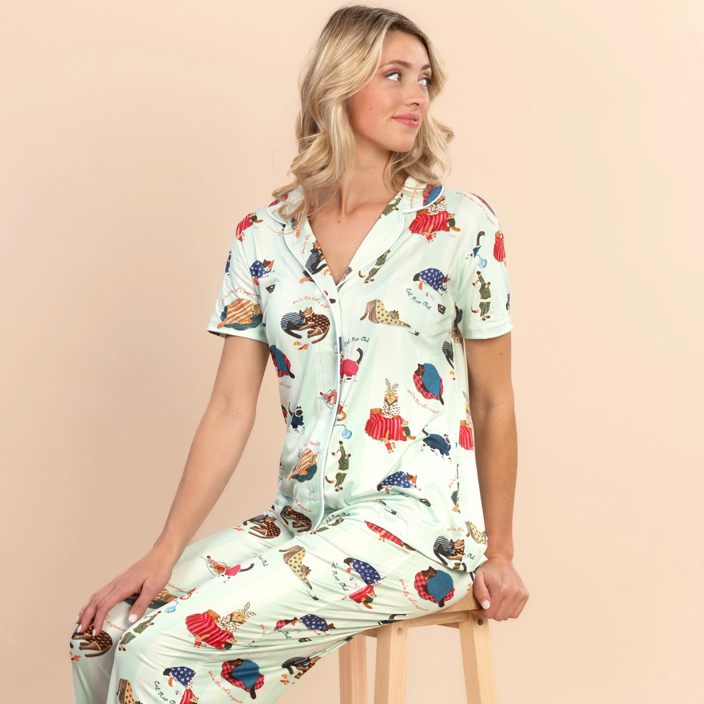 Cat Nap PJ Set