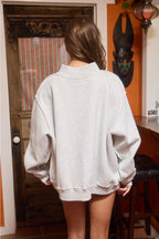 Bucketlist WWJD Stripe Embroidered Mockneck