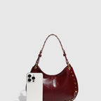 Studded Boston Shoulder & Handbag