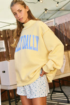 Bucketlist Dilly Dally Crewneck