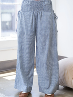 Striped Linen Pants