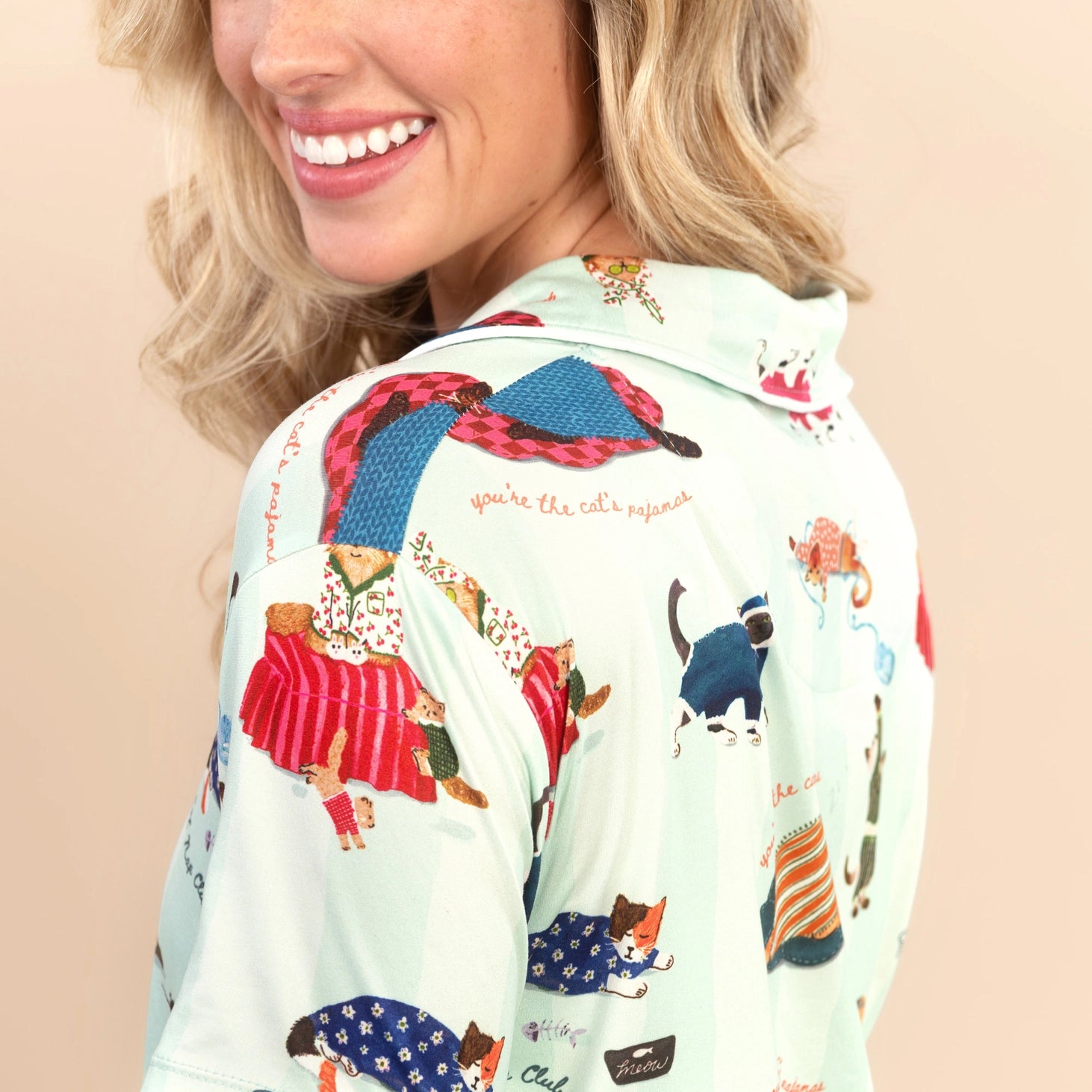 Cat Nap PJ Set