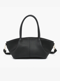 Jen & Co. Karen Vegan Pleated Satchel