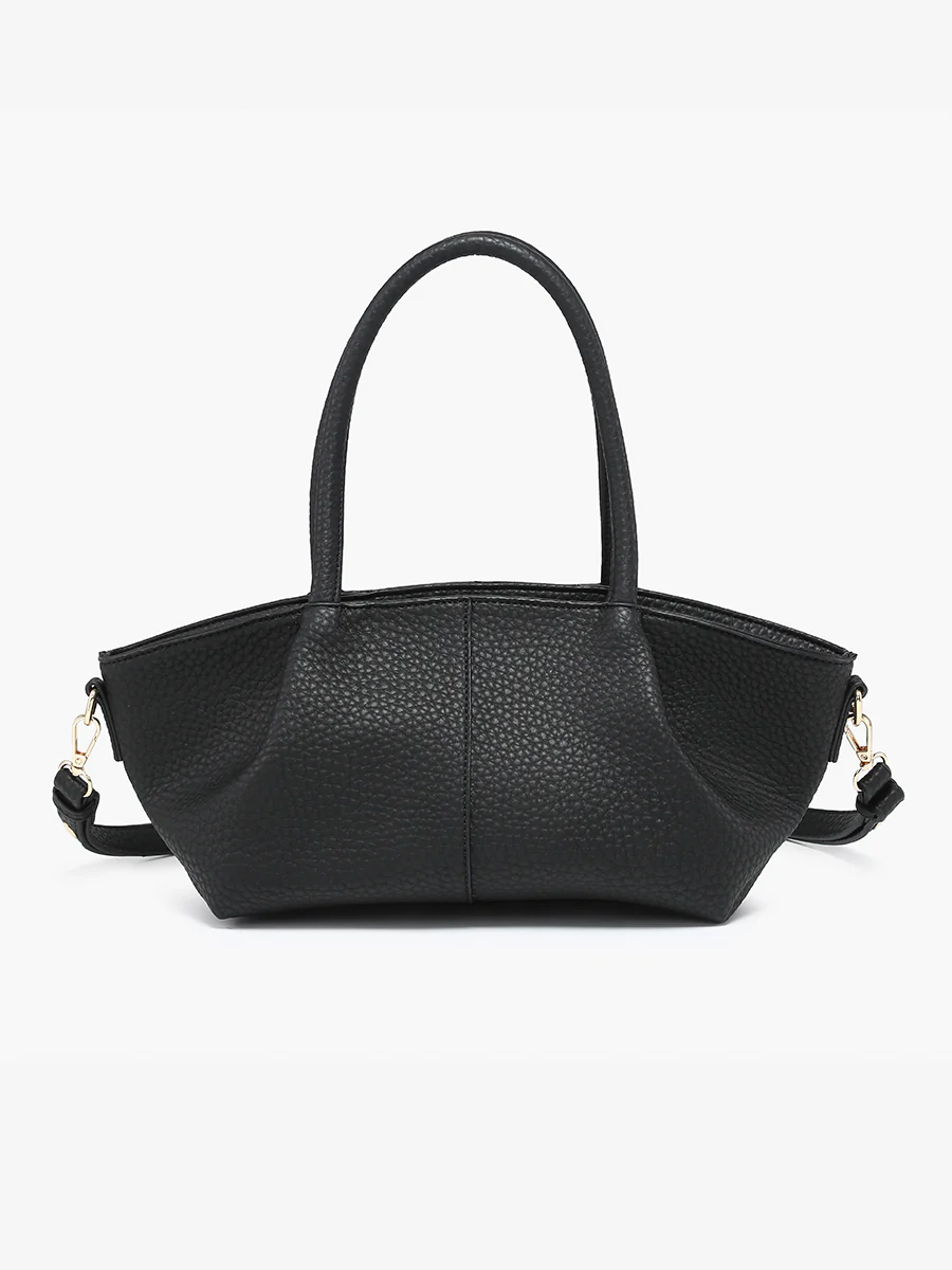 Jen & Co. Karen Vegan Pleated Satchel