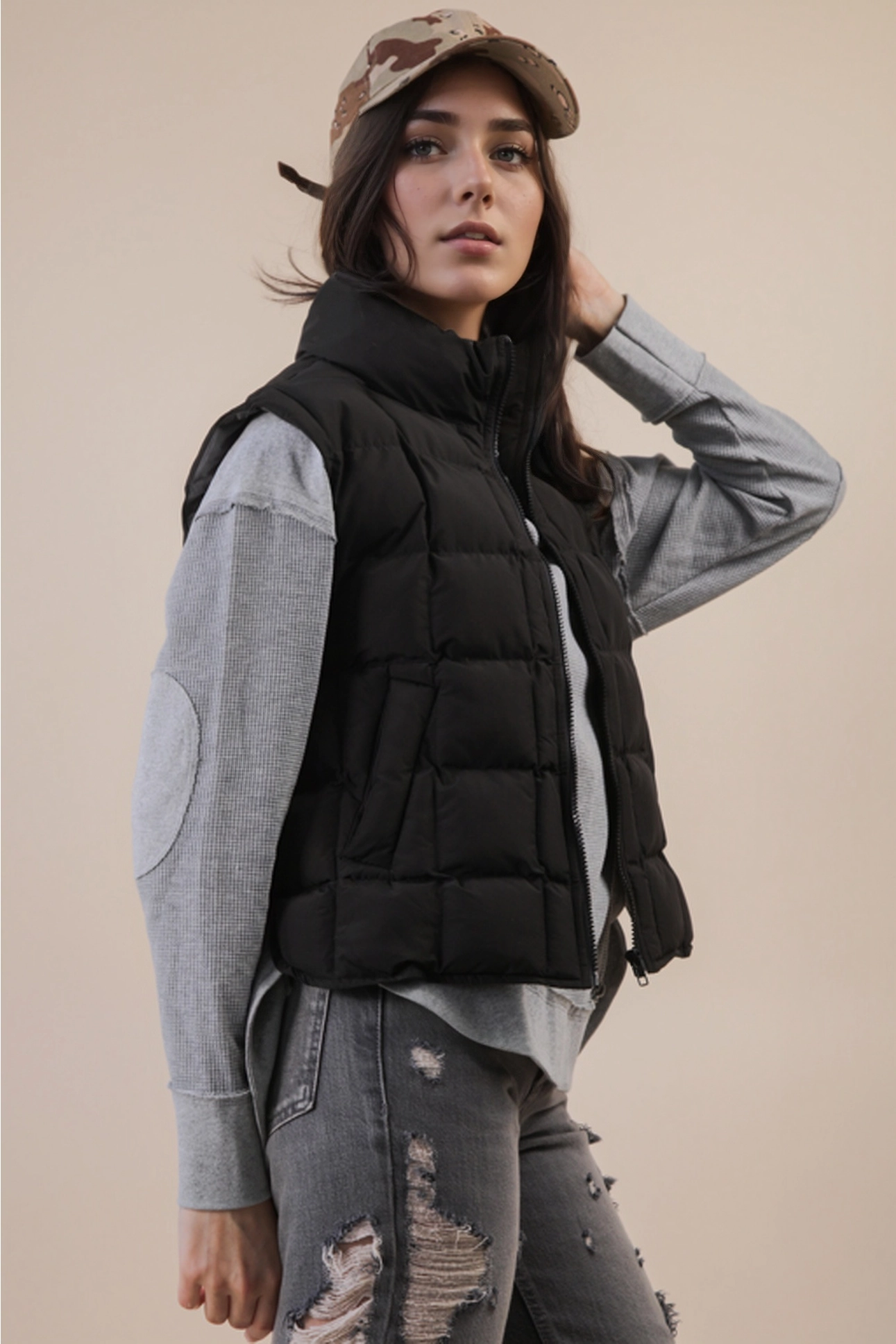Puffer Padded Warm Vest