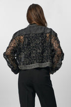 Denim Lace Jacket