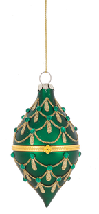 Ganz Glittered Hinged Drop Ornaments