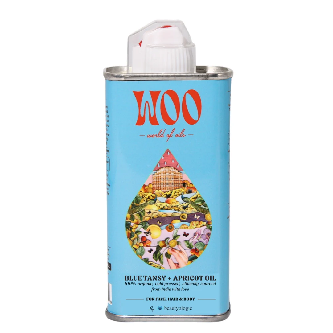 Blue Tansy + Apricot Oil