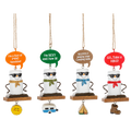 S'mores Pun Talk Ornaments