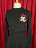 Mischief Made Yuletide Kittens Long Sleeve Sweater
