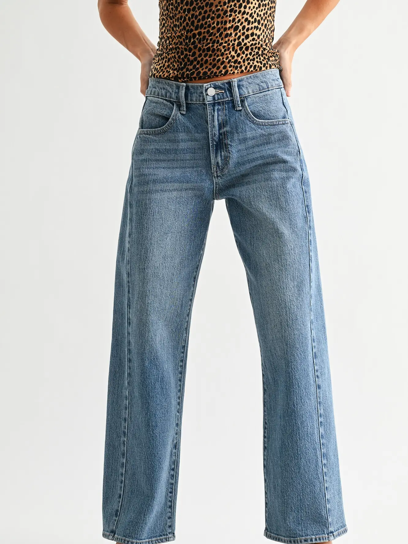 JBD Stretch Slight Barrel Twist Jeans