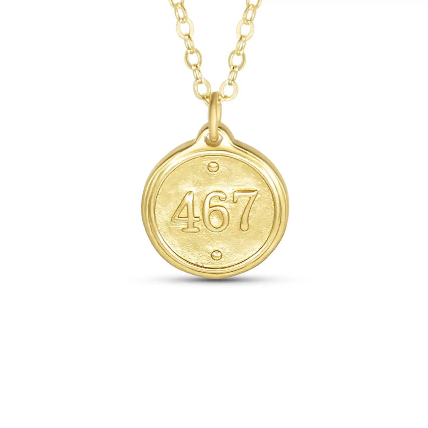 Madison Sterling Bible Verse Necklace