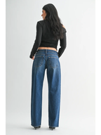 JBD Low Rise Studded Baggy