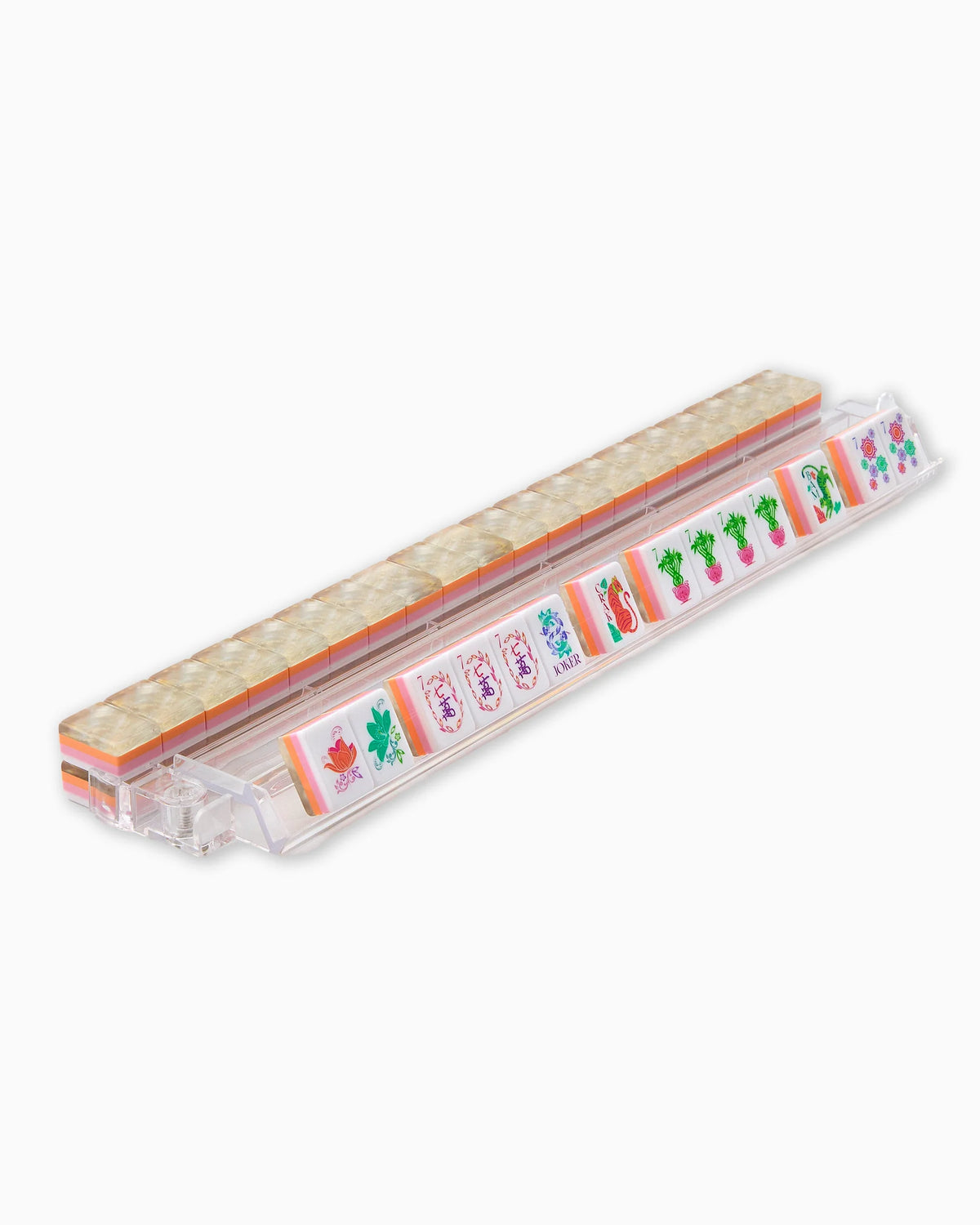 Pearlescent Mahjong Tile Set