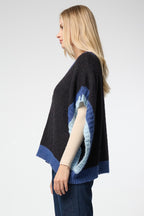 Saachi Colorblock Knit Sweater Vest