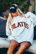Pilates & Yoga Reversible Mockneck Sweatshirt