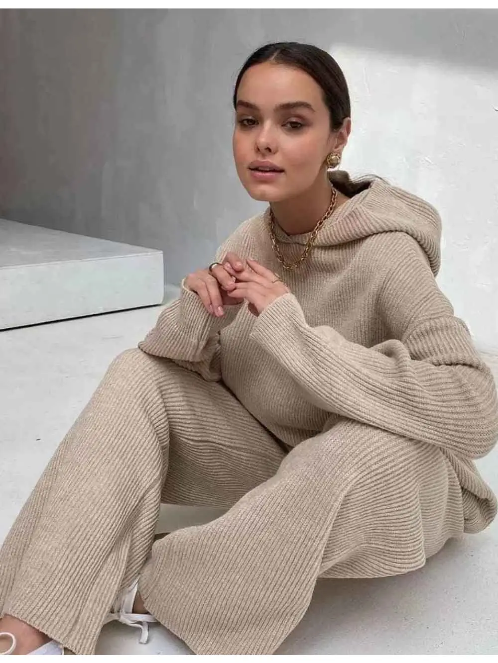 Knit Sweater Set