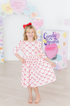 Mila & Rose Lovebug 3/4 Sleeve Ruffle Twirl Dress
