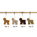 Furry Dog Ornament
