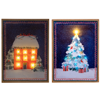 LED Light Up Holiday Scenes