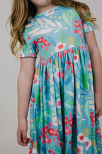 Mila & Rose Spring Breeze S/S Pocket Twirl Dress