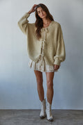 By Together Sadie Tie Front Cardigan
