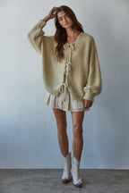 By Together Sadie Tie Front Cardigan