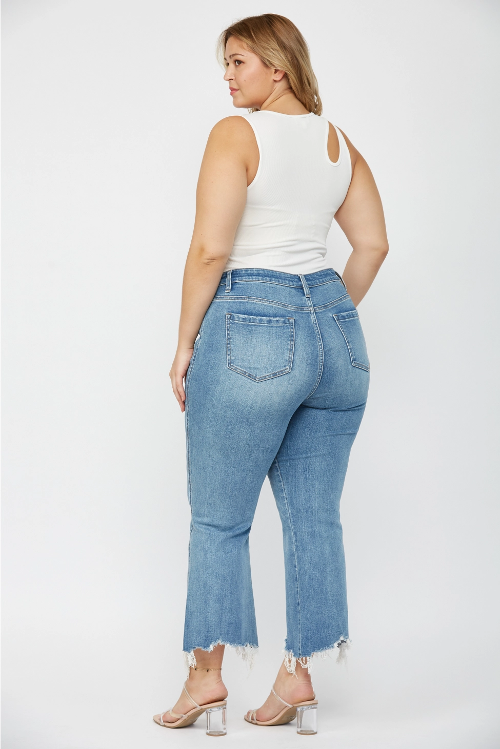 Mica High-Rise Crop Flare