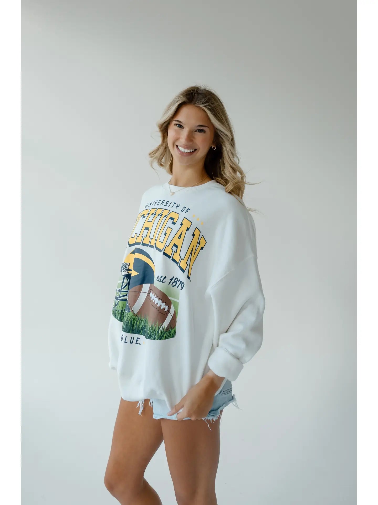 Michigan Fleece Crewneck