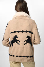 Horse Knit Jacket