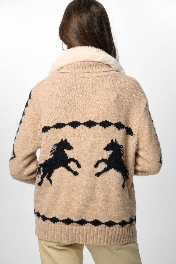 Horse Knit Jacket