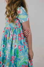 Mila & Rose Spring Breeze S/S Pocket Twirl Dress