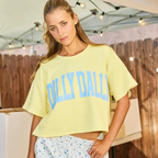 Dilly Dally Boxy Crop Top