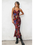 Fireplace Chevron Seam Open Back Dress