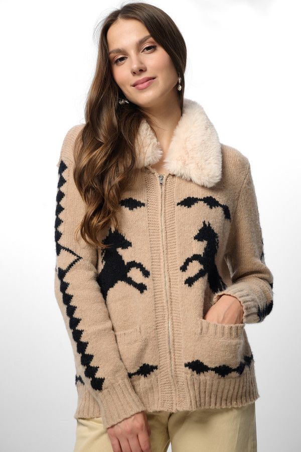 Horse Knit Jacket