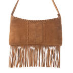 Myra Sierra Suede Fringed Leather Bag