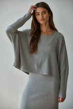 Ribbed Pullover Top