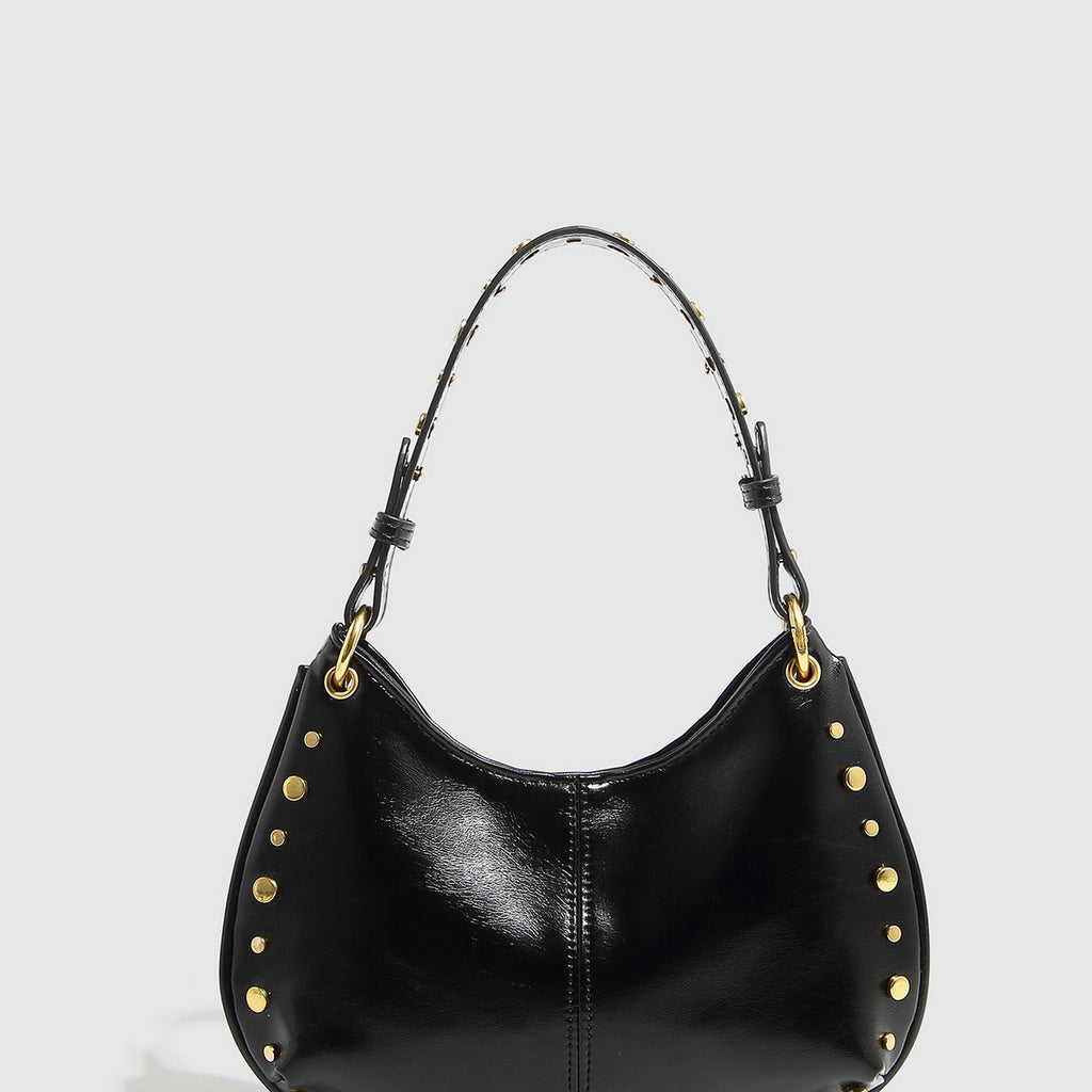 Studded Boston Shoulder & Handbag