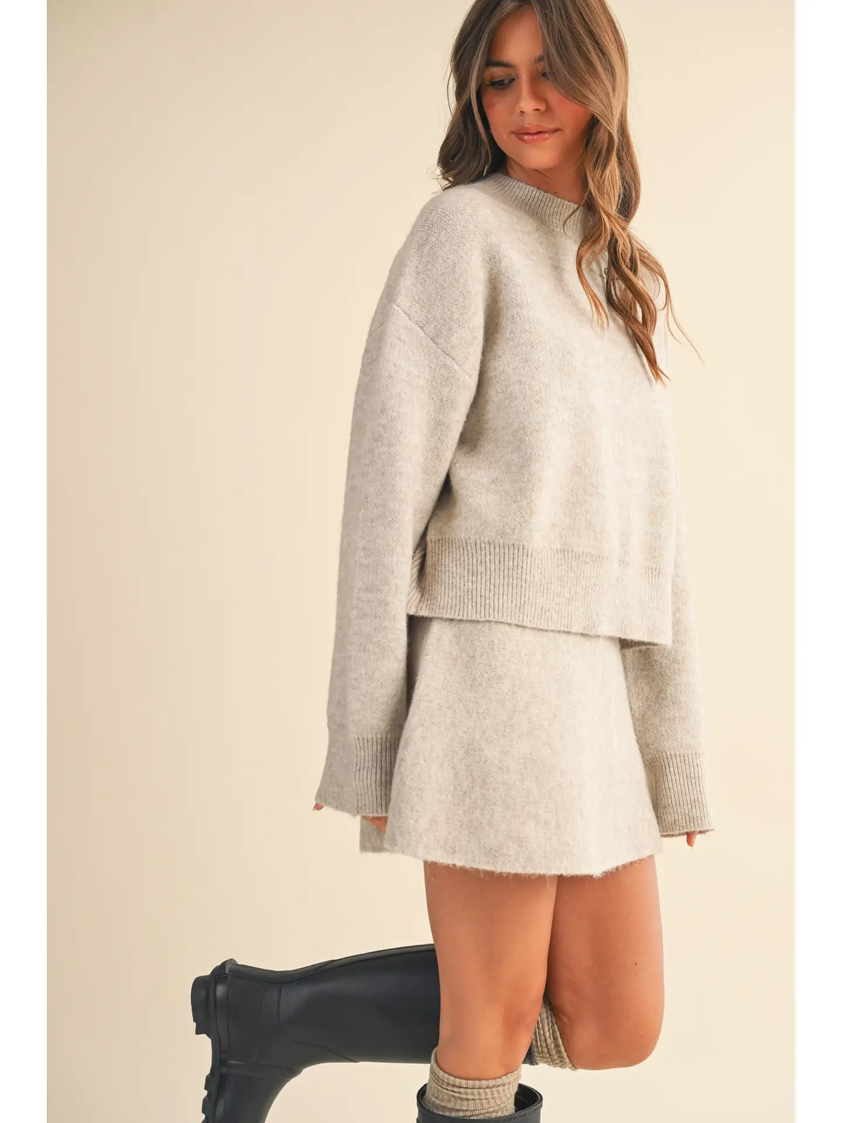Klesis Sweater & Skirt Set