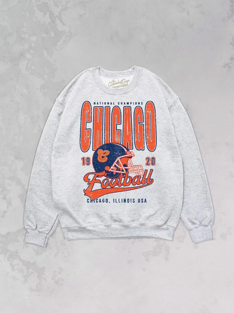90's Chicago Football Champs Crewneck